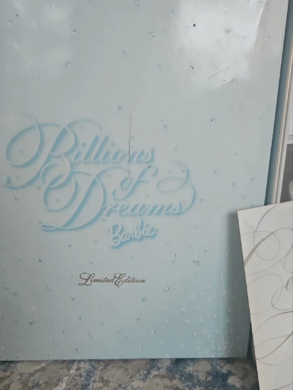 Vintage Billions Of Dreams Barbie . Gown with Crystal Accents. Original Box